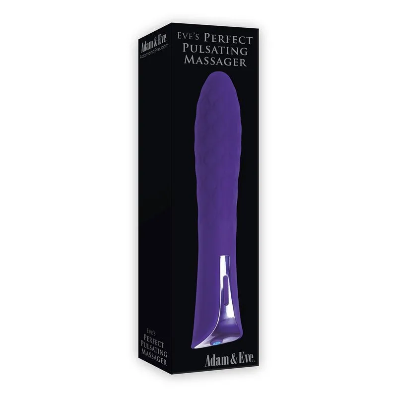 A&E Eve's Perfect Pulsating Massager Purple