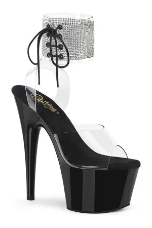ADORE-791-2RS Exotic Sandal | Clear Vinyl