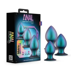 Blush Anal Adventures Matrix Metaverse Plug Kit - Spruce