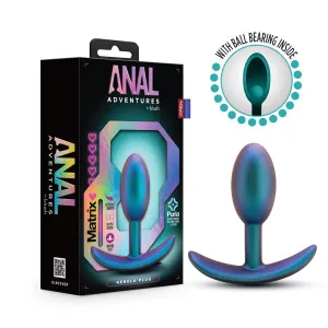 Blush Anal Adventures Matrix Nebula Plug - Turquoise