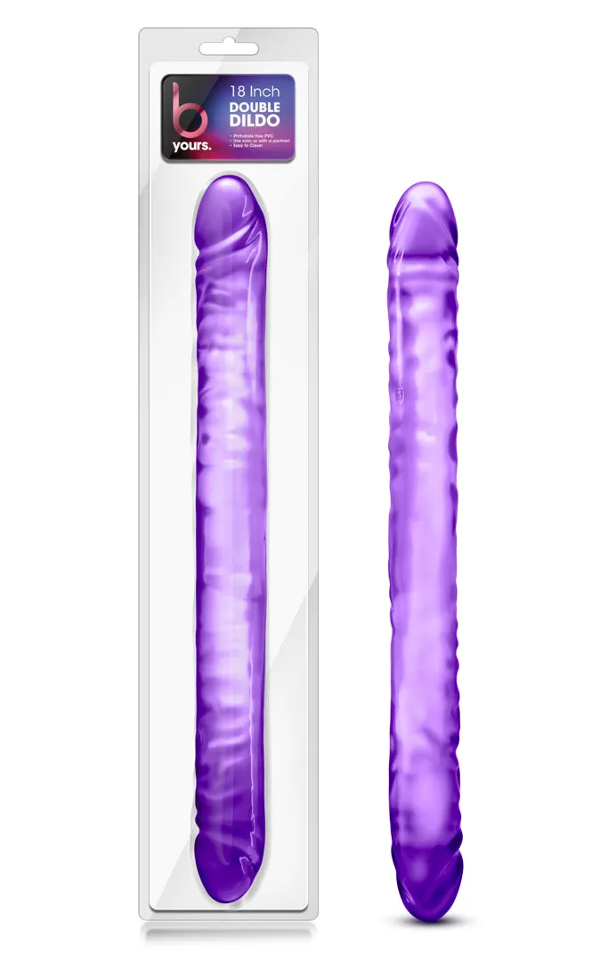 Blush B Yours Double Ended Dildo 18 Dong Lesbian Large Couples Sex Toy
