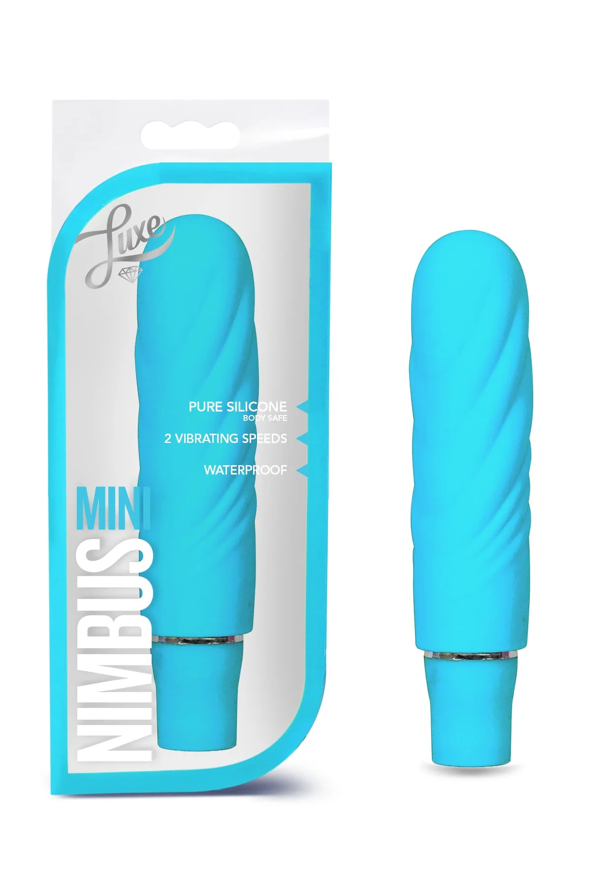 Blush Luxe Nimbus Mini Stimulator - Aqua