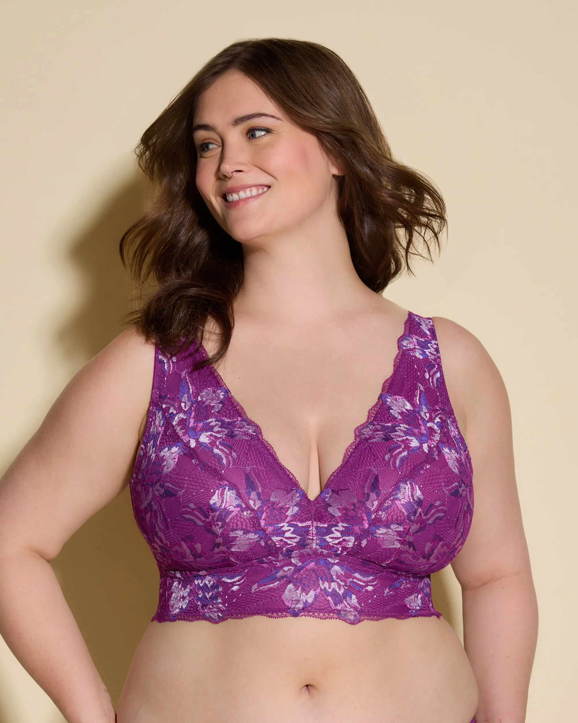 Bralette Con Fascia Alta Super Curvy