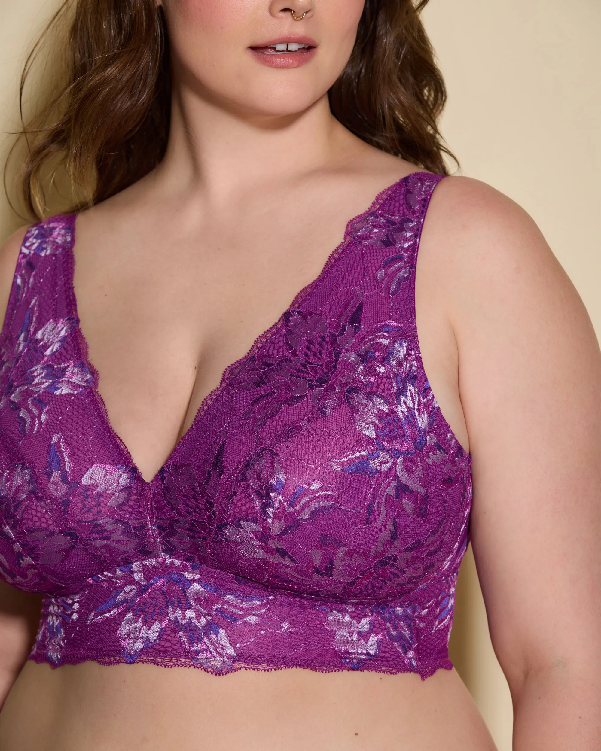 Bralette Con Fascia Alta Super Curvy