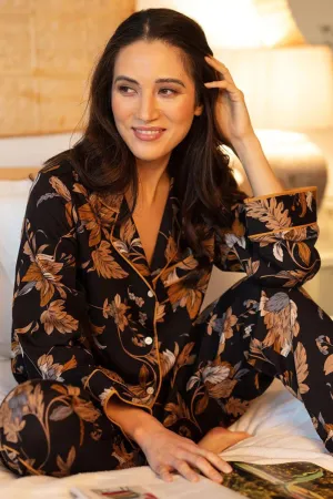 Brixton Floral Print Pyjama Set. Size UK 14