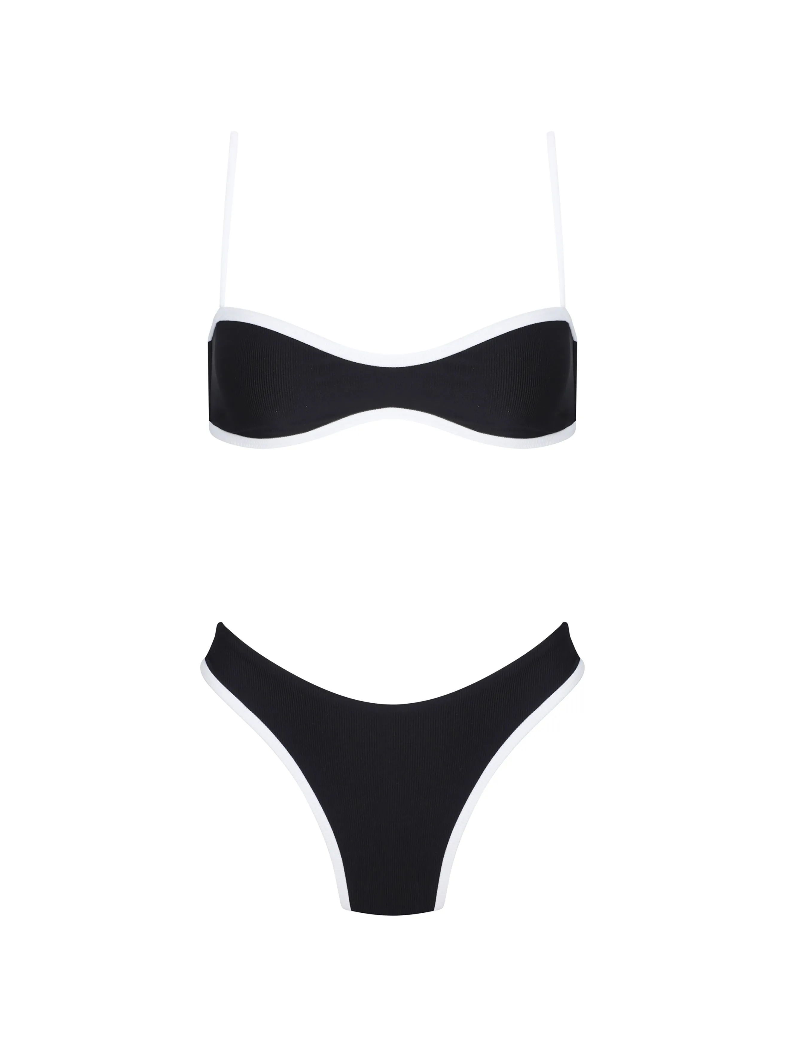 Cali ribbed bikini