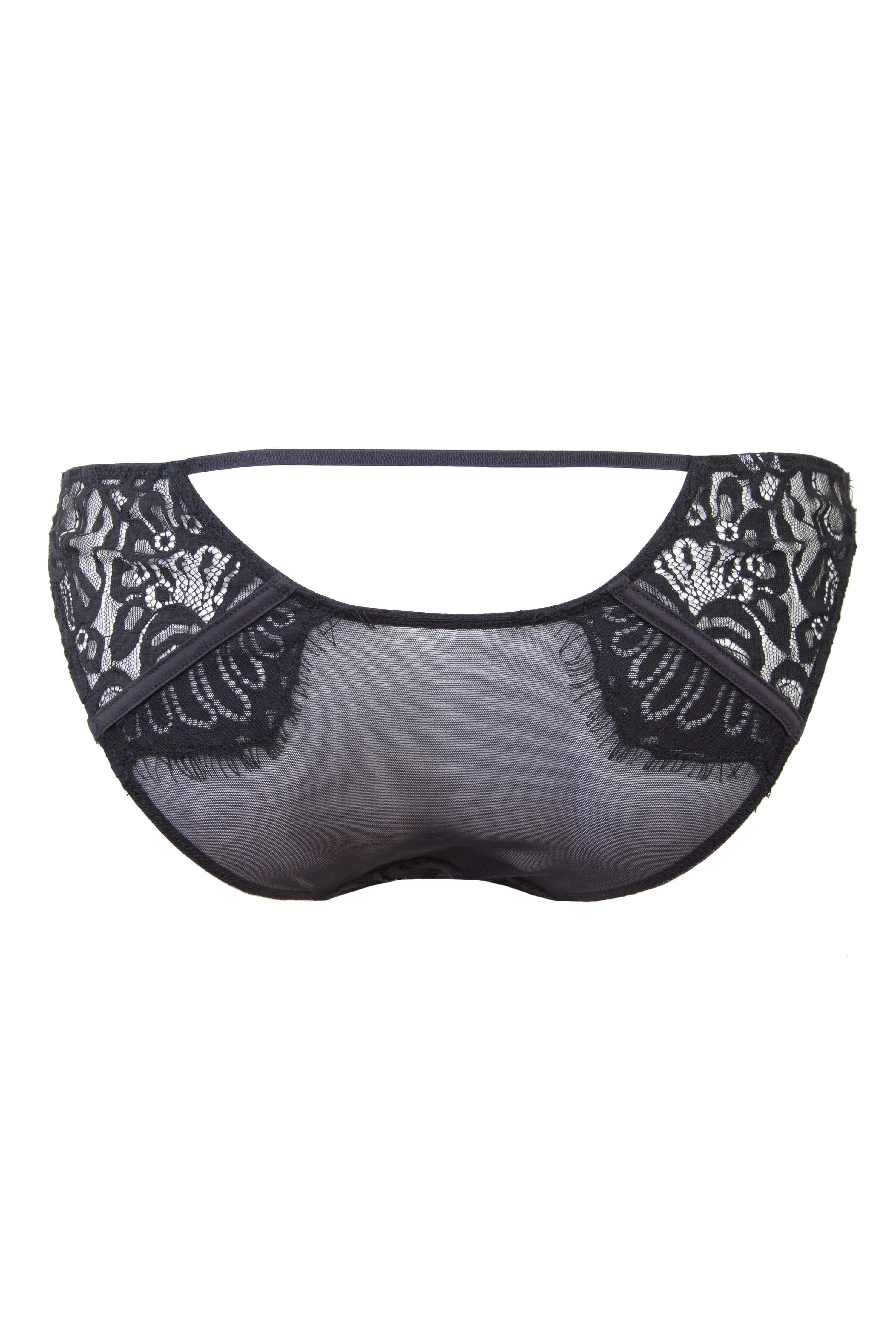 Candy Ultra Violet/Black Ouvert Brief Curve