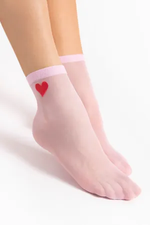 Cupido Socks 20 Denier in Rose