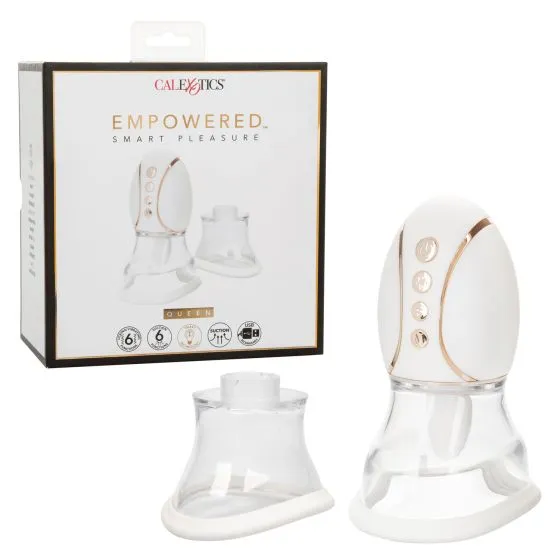 Empowered Smart Pleasure Queen - White