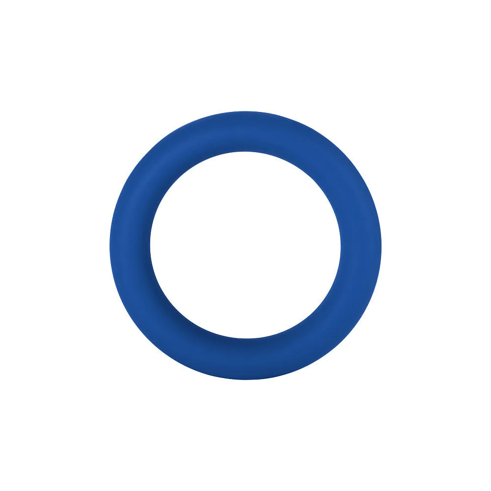 F-64: 40MM 100% SILICONE RING WIDE BLUE S