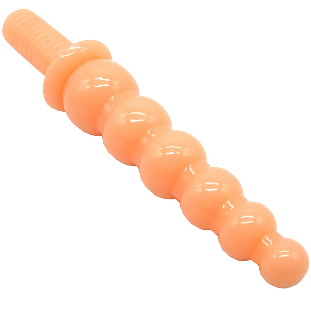 FAAK 14.2 Thrusting Handle Anal Plug 36cm Veined Dildo Huge Fat Adult Sex Toy
