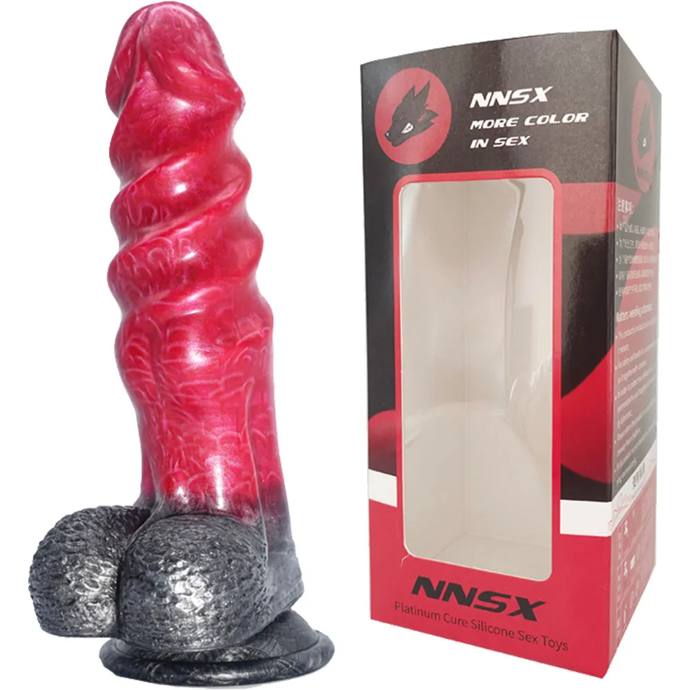 FAAK N5005 Aula 8 Platinum Silicone Anal Plug Dildo