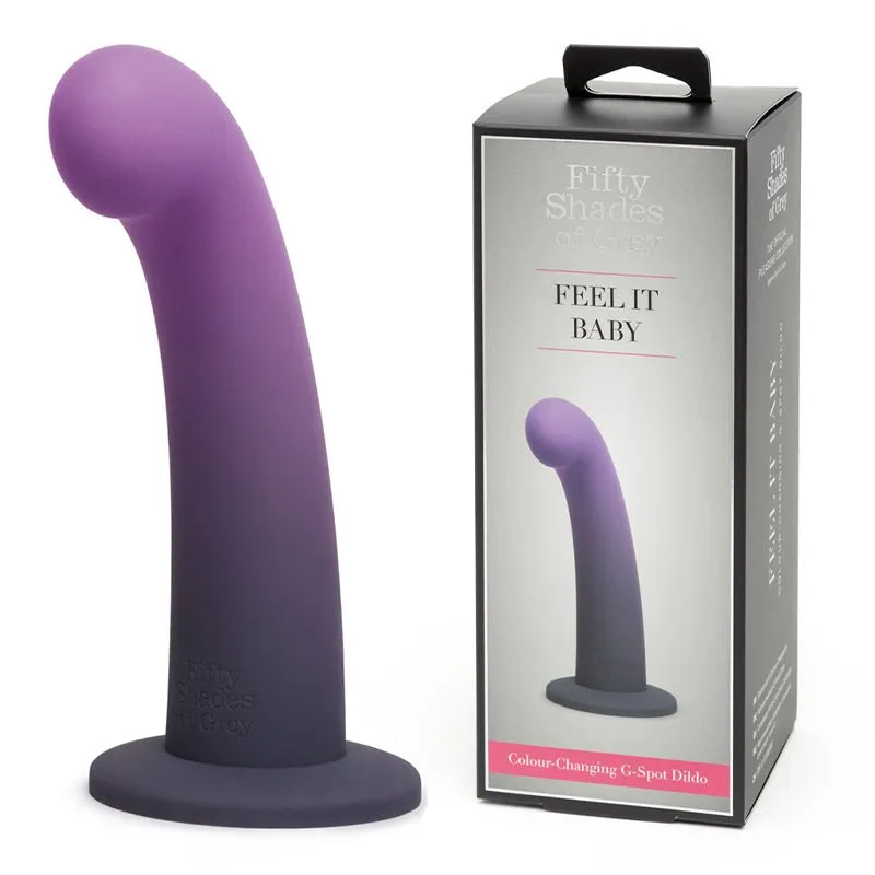 Fifty Shades of Grey Feel it Baby Colour-Changing G-Spot Dildo