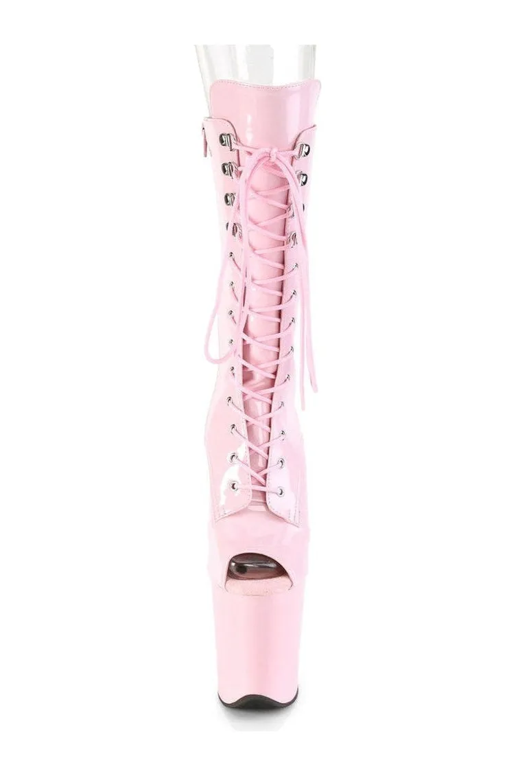 FLAMINGO-1051 Exotic Boot | Pink Patent