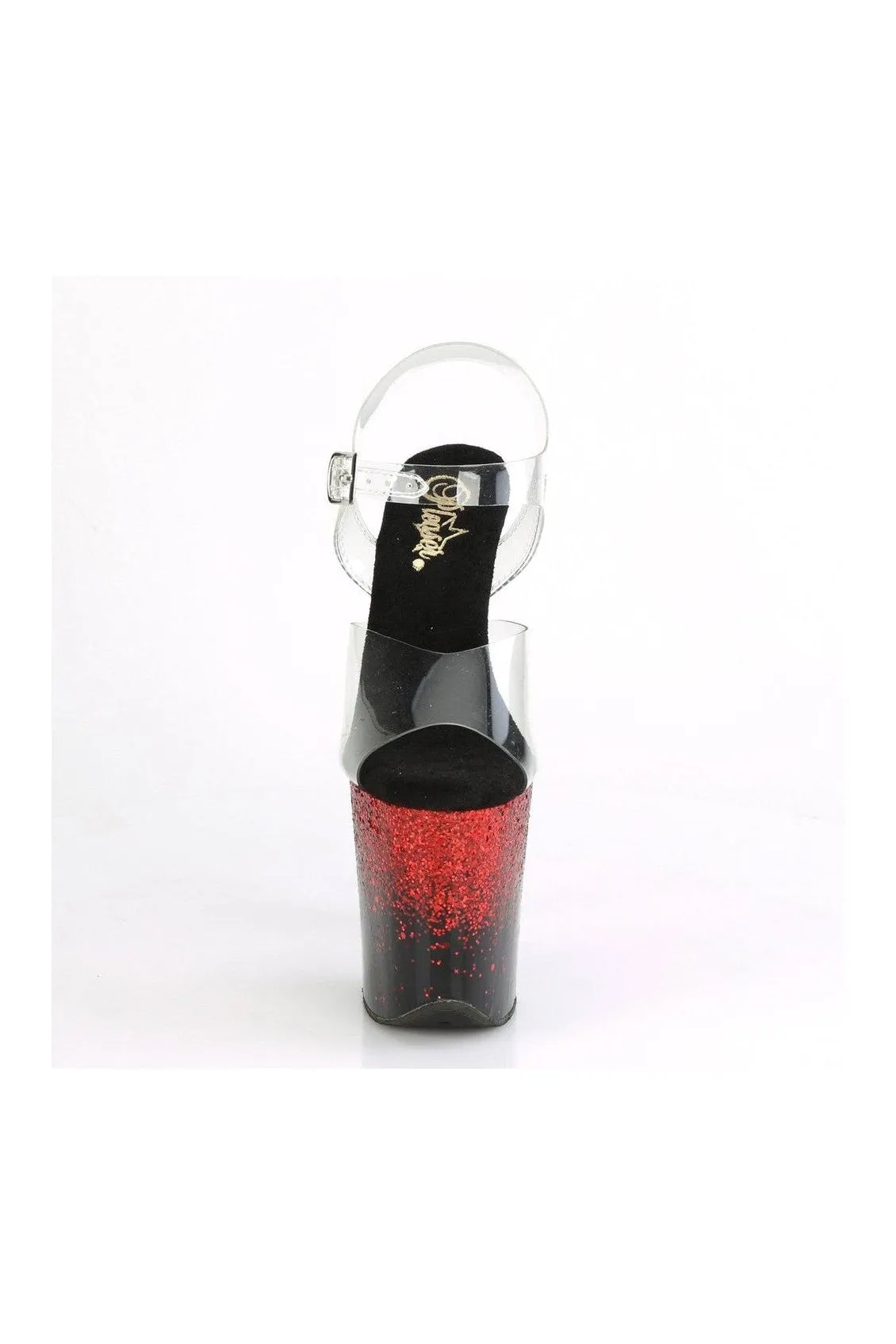 FLAMINGO-808SS Exotic Sandal | Clear Vinyl