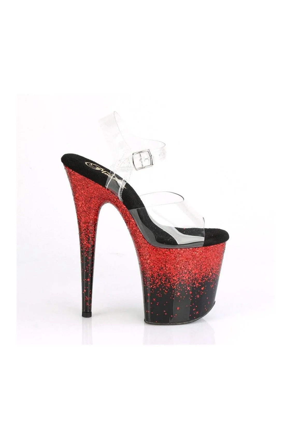 FLAMINGO-808SS Exotic Sandal | Clear Vinyl