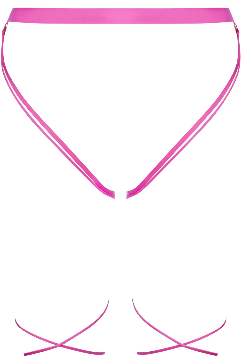 French Kiss Open Brief Pink