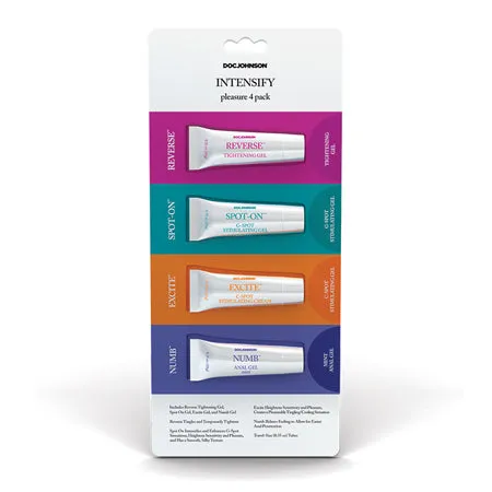 Intensify Pleasure - Asst. Pack of 4