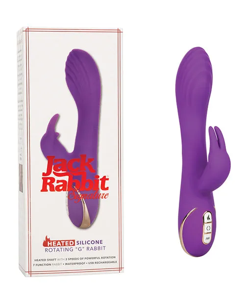 Jack Rabbit Signature Heated Silicone Rotating G  Rabbit