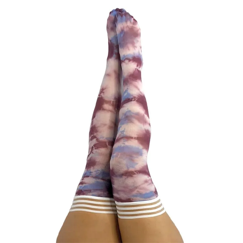 Kixies Madisen Blue/Purple Tie-Dye Size C