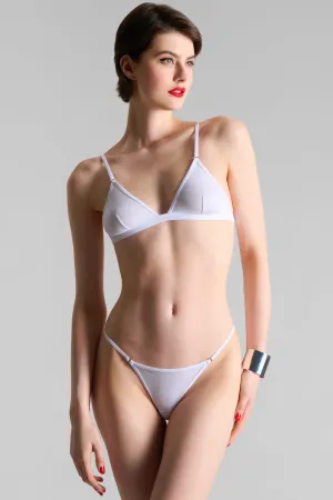 La Femme Amazone Triangle Bra & Mini Thong