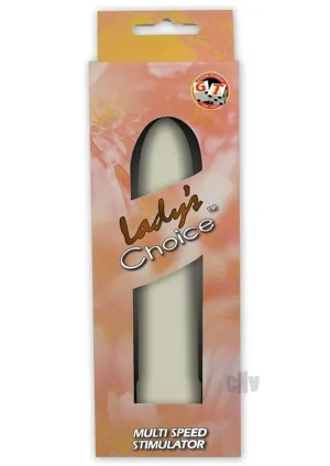 Lady's Choice Multi Speed Stimulator - Ivory