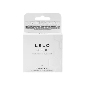 LELO Hex Condoms 3pk