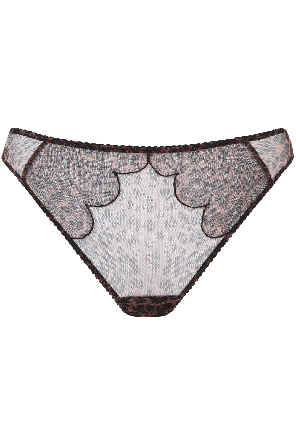 Lorna Leopard Brief. Size 6 (UK 16)