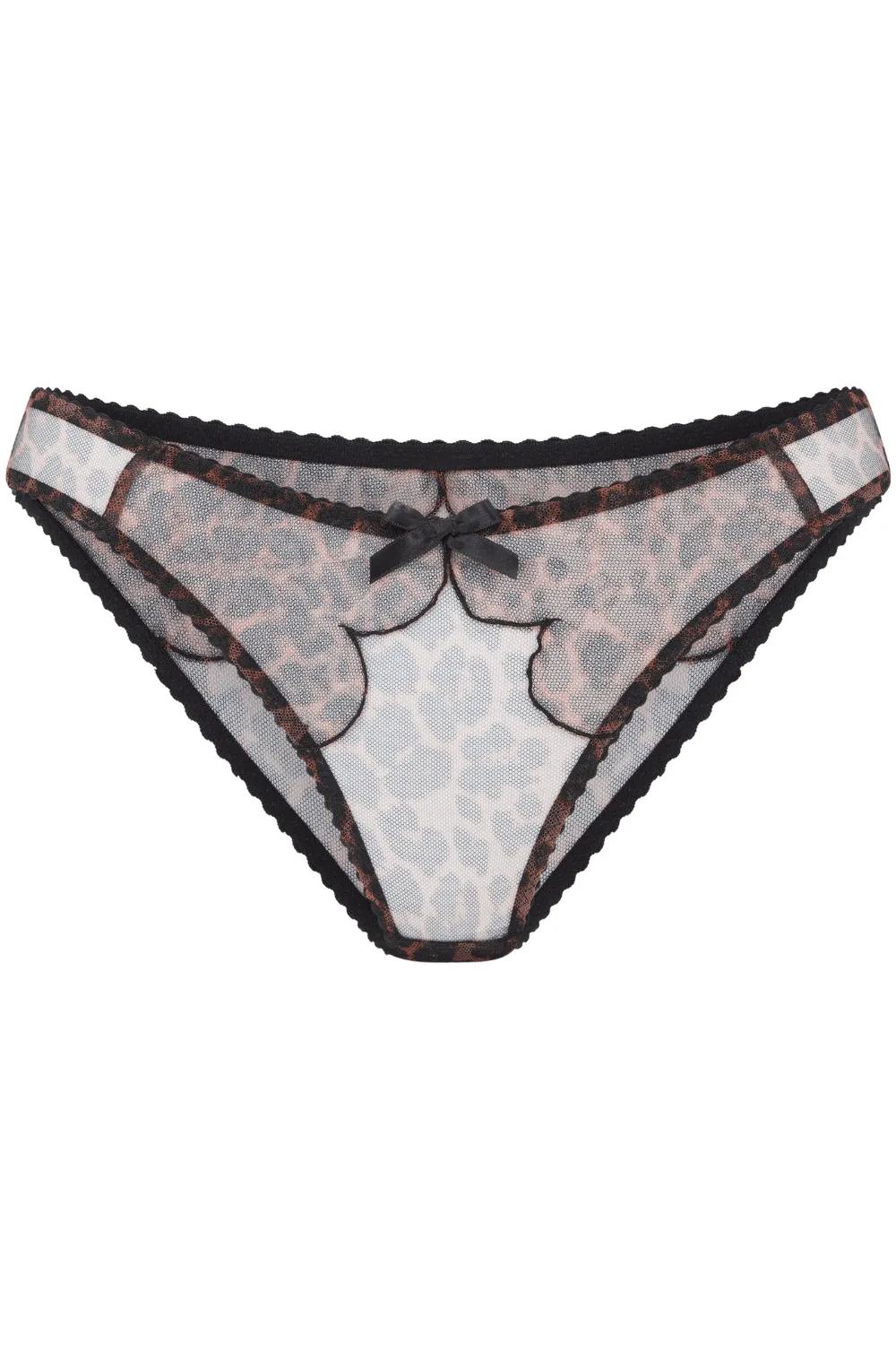 Lorna Leopard Brief. Size 6 (UK 16)