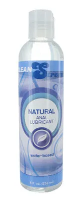 Natural Water Based Anal Lubricant 8 Oz