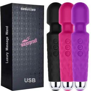 NEW Powerful Cordless Massage Magic Body Wand Personal Massager Waterproof USB