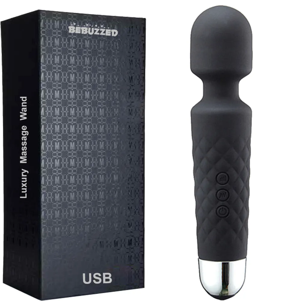 NEW Powerful Cordless Massage Magic Body Wand Personal Massager Waterproof USB