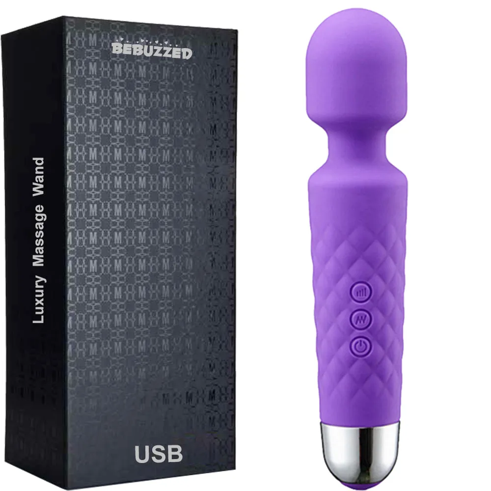 NEW Powerful Cordless Massage Magic Body Wand Personal Massager Waterproof USB
