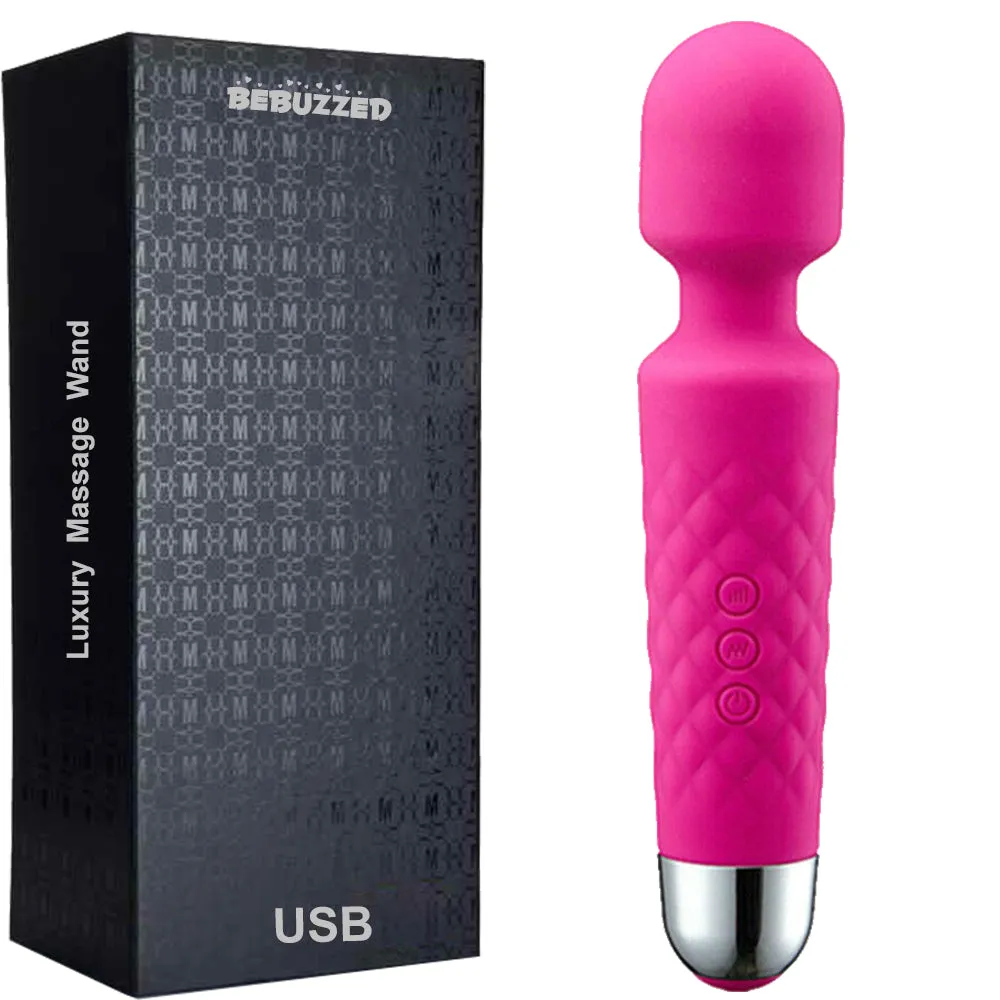 NEW Powerful Cordless Massage Magic Body Wand Personal Massager Waterproof USB