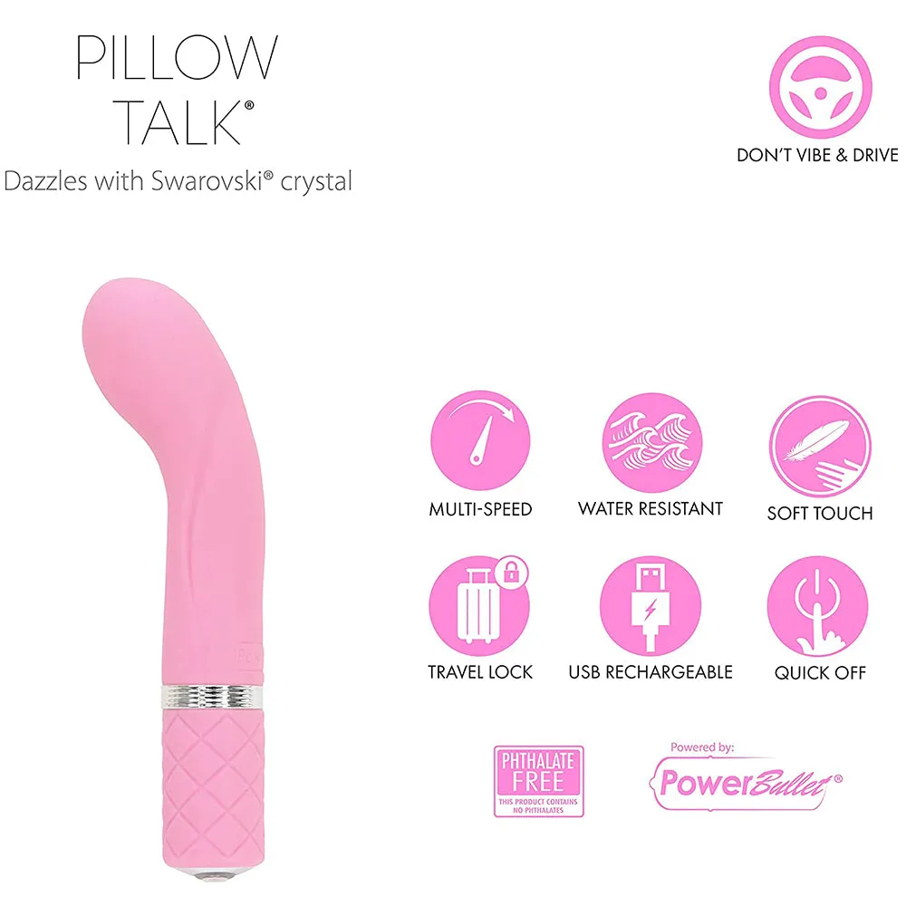 Pillow Talk Racy Pink Bullet Vibrator