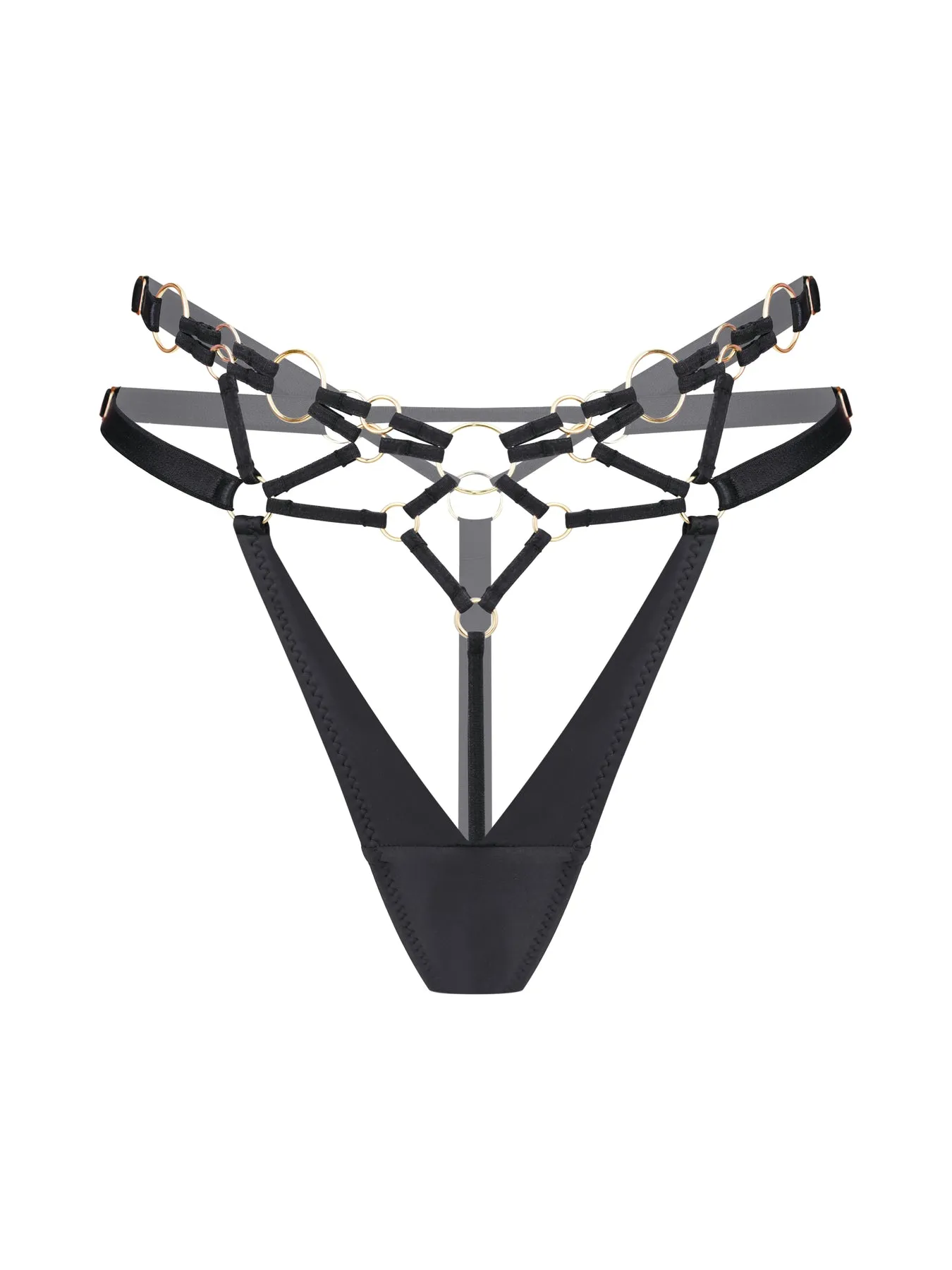 Pulsia Black Thong