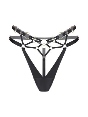 Pulsia Black Thong