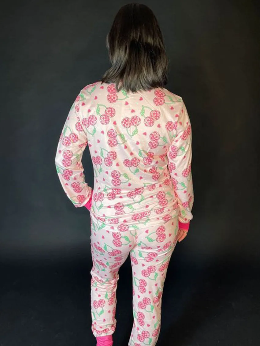 Shirley & Stone Valentine Jogger PJ Set