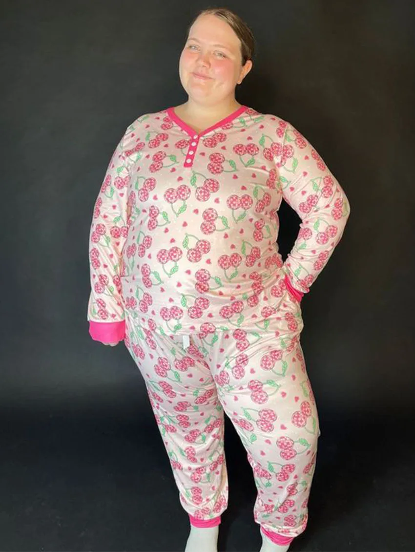 Shirley & Stone Valentine Jogger PJ Set