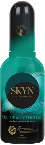 Skyn Naturally Endless 80ml Water Based Personal Sex Lubricant