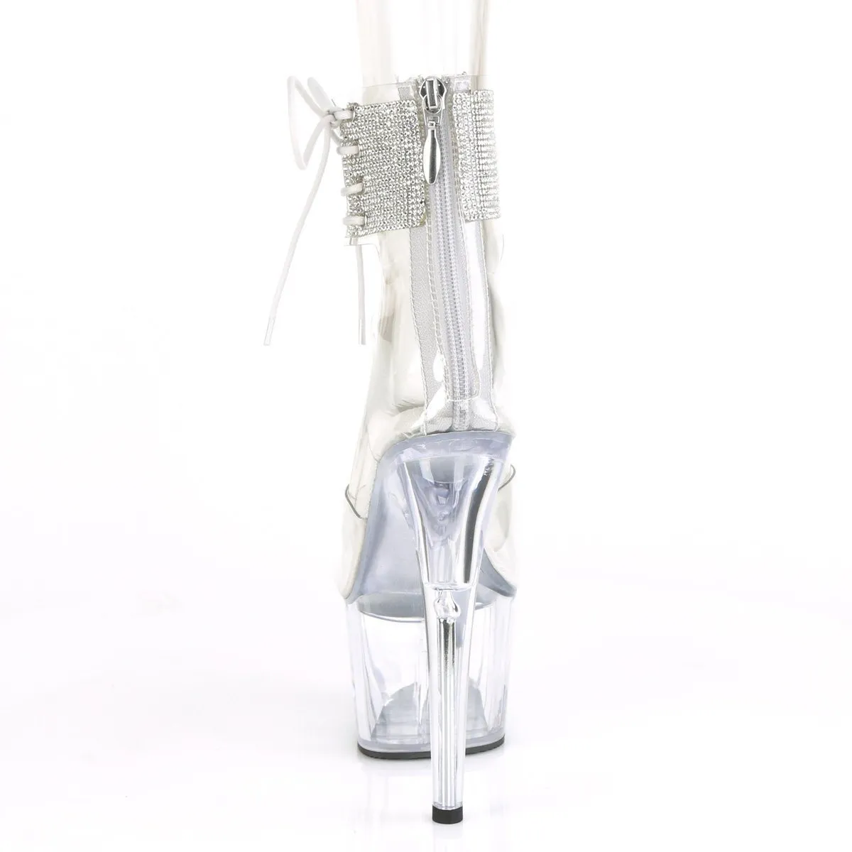 SS-ADORE-724RS Exotic Sandal | Clear Vinyl