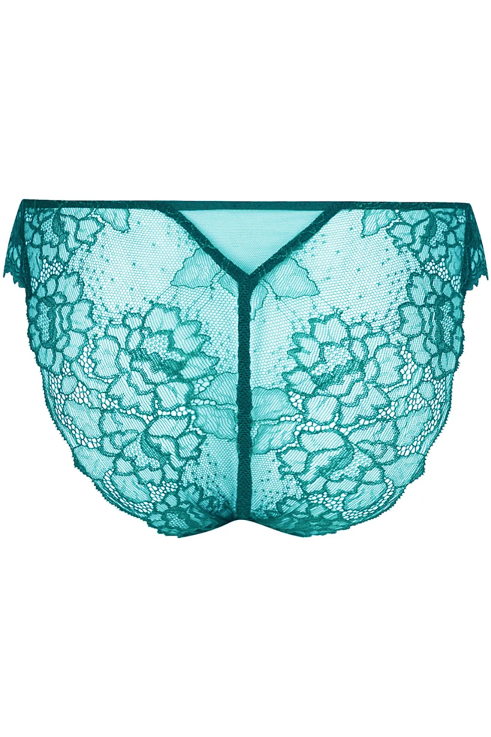 Sublime En Dentelle Italian Brief in Green