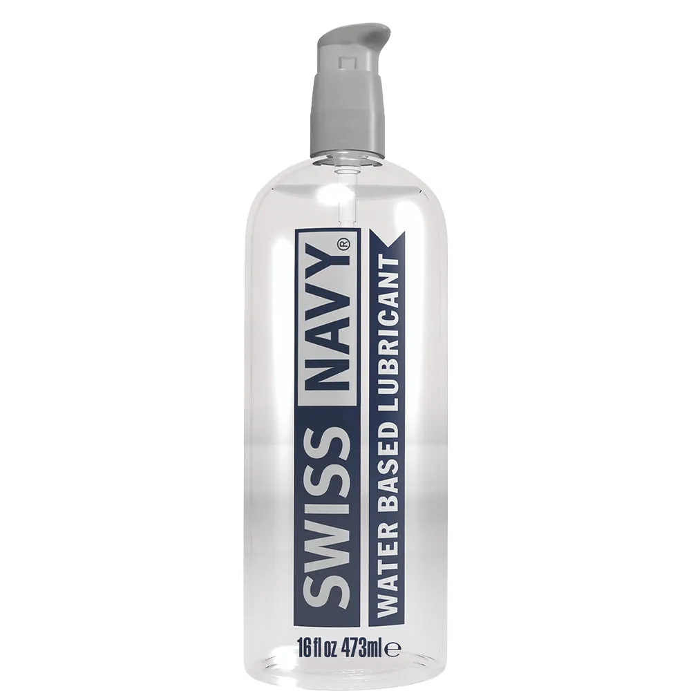 Swiss Navy Water Based Lubricant 16oz/473ml