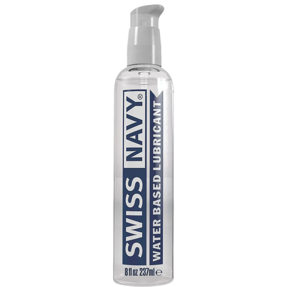 Swiss Navy Water Based Lubricant 8oz/237ml