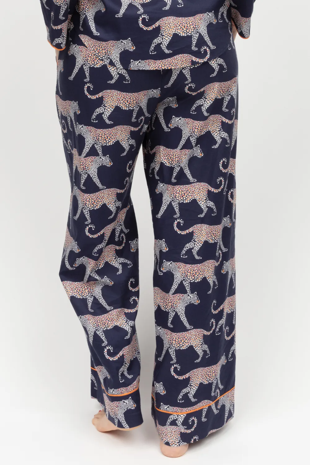 Taylor Leopard Print Pyjama Bottom. Size UK 8