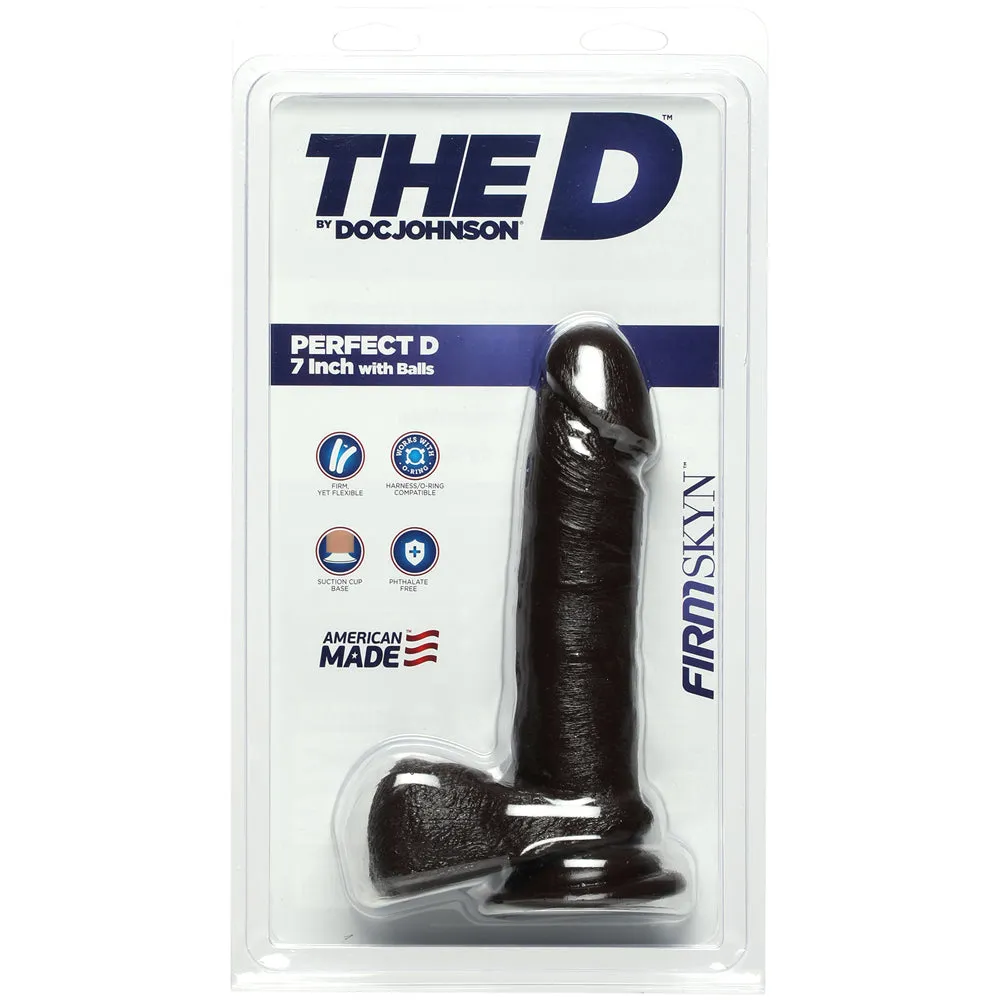 The D 7' Perfect D w/Balls - Chocolate