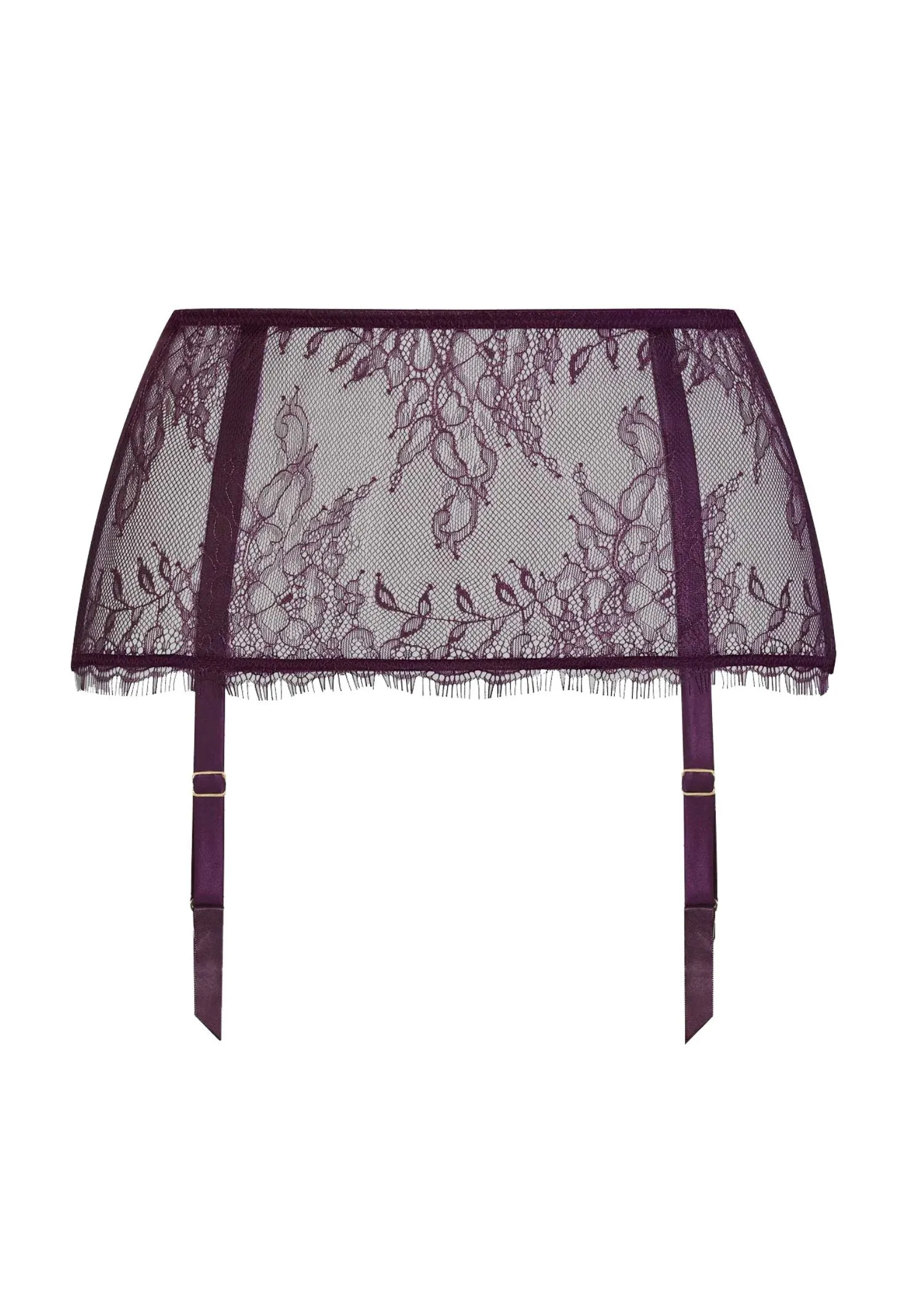 Villa Satine Garter Belt (Purple)