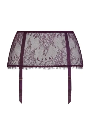 Villa Satine Garter Belt (Purple)