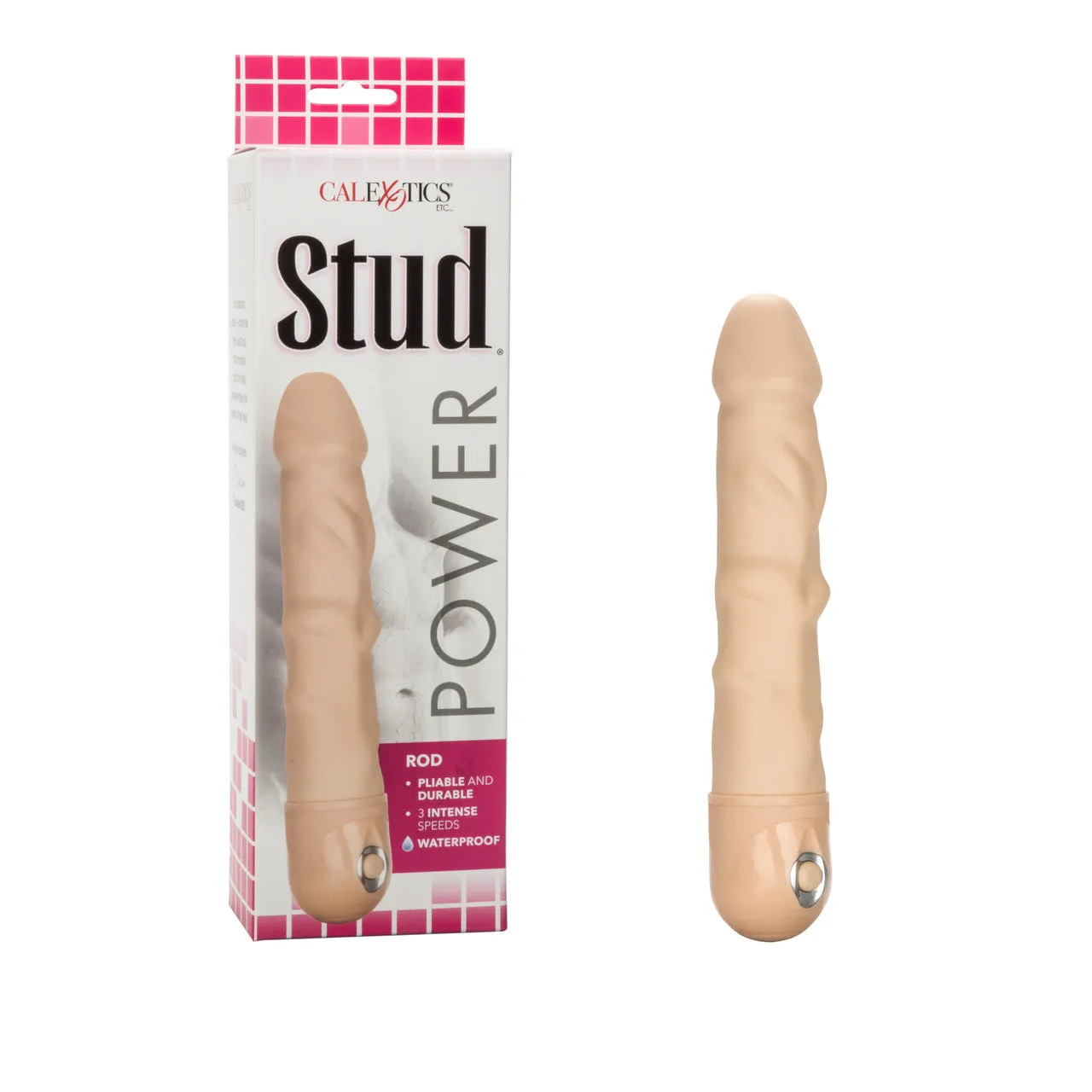 Waterproof Power Stud - Rod - Ivory